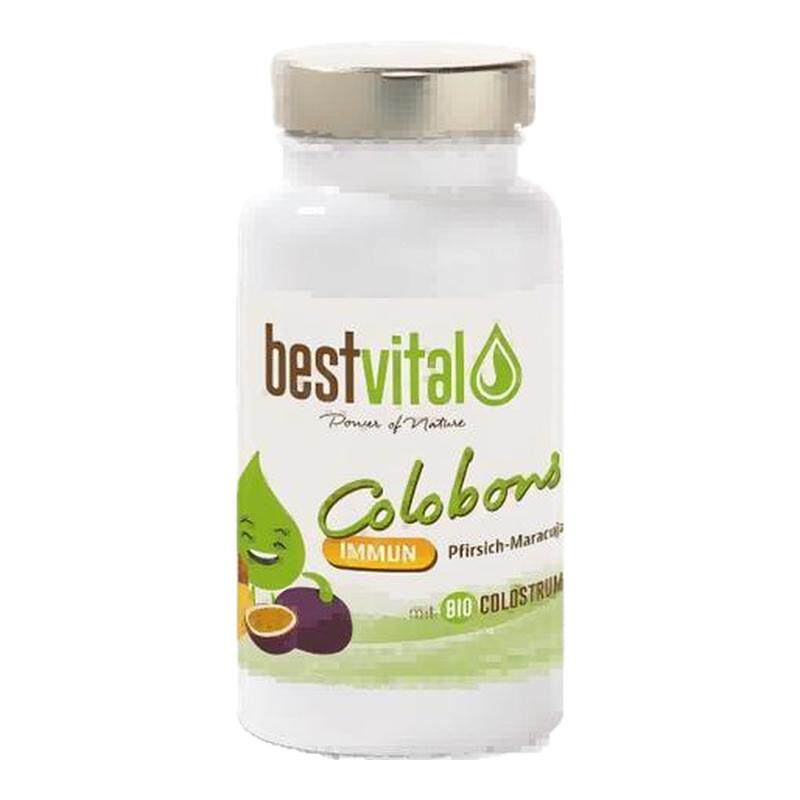 德国Bestvital复合有机牛初乳含片免疫球蛋白维生素儿童【临期】