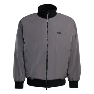 飞行员立领梭织保暖棉服夹克男装adidas Originals阿迪达斯三叶草