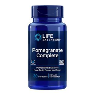 美国Life Extension石榴提取物补充剂尿石素Pomegranate Complete