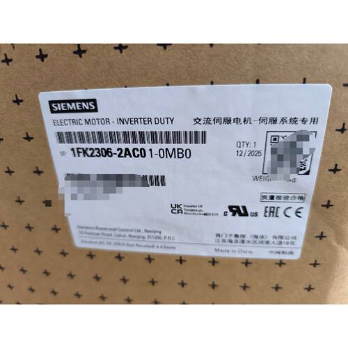 交流伺服电机 1FK2306-2AC01-0MBO询价
