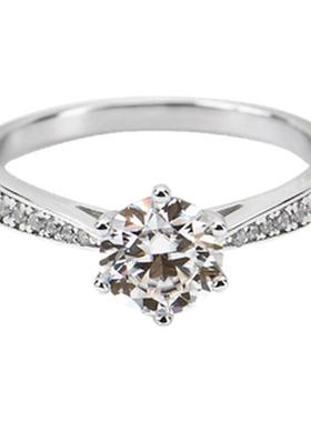 BOXWARAWARA设计莫桑钻女款戒指