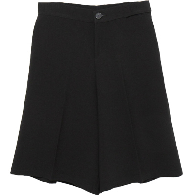 高腰阔腿中裤休闲宽松大码五分裤