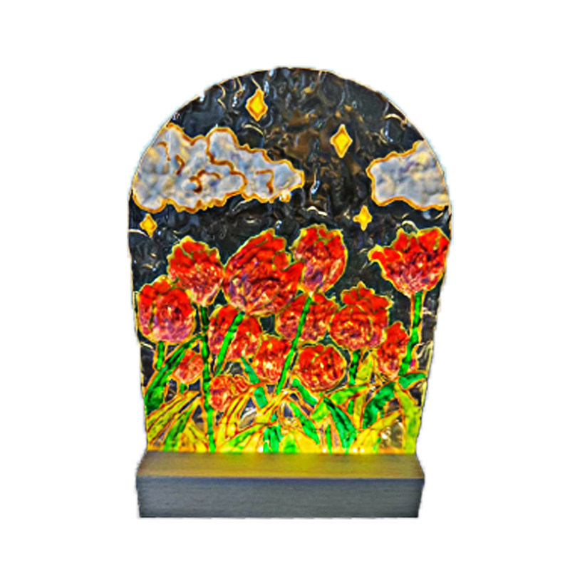 透明玻璃颜料条彩绘画手工diy防水装饰丙烯颜料亚克力绘画颜料20