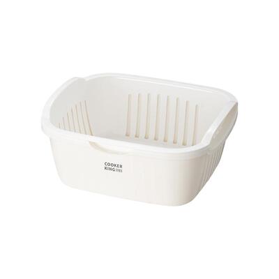 炊大皇食品级加厚沥水篮