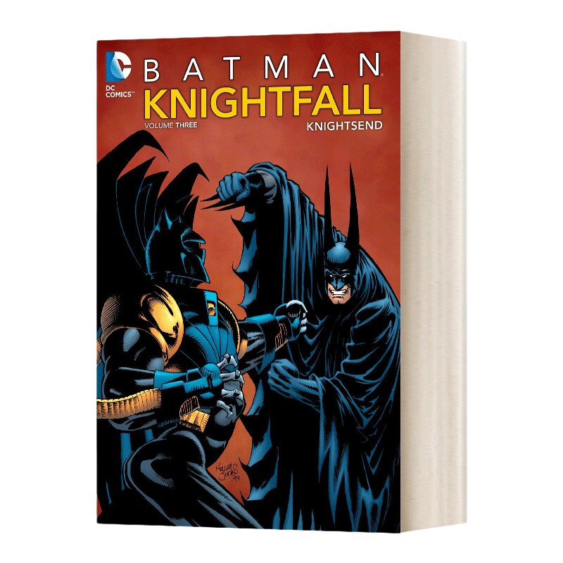 英文原版 Batman Knightfall Vol 3 KnightsEnd 蝙蝠侠骑士陨落第三部 DC漫画 英文版 进口英语原版书籍