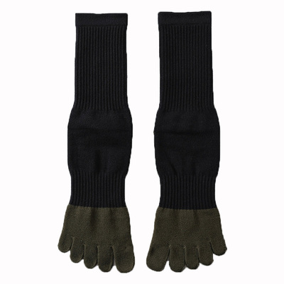 五指袜男中高筒男袜商务防臭袜子