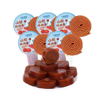 力诚宝宝山楂棒棒卷果丹皮果脯糕