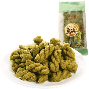 上海功德林苔条麻花200g袋装小麻花老式小吃零食点心素食糕点