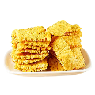 滇二娃农科院云南特产苦荞片荞麦锅巴非油炸小零食休闲小吃小包装