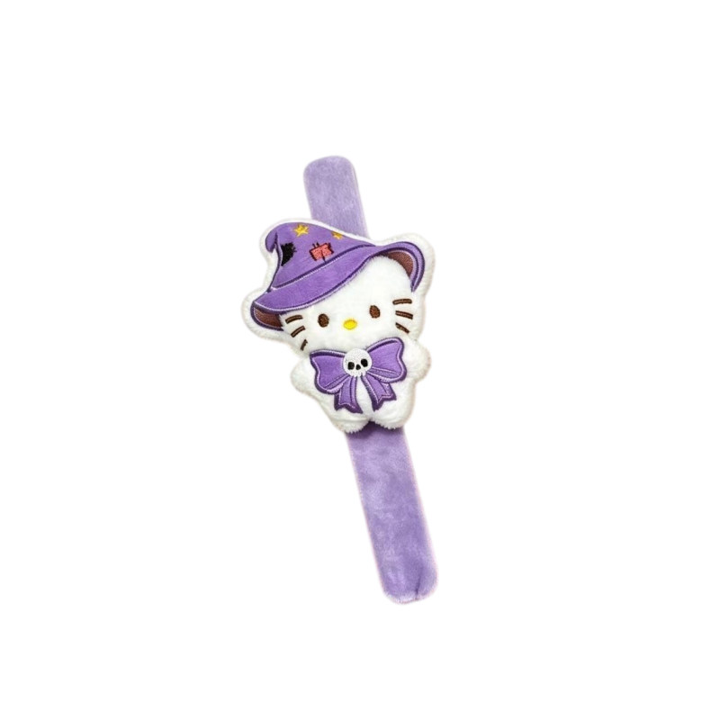 万圣节小礼品卡通猫咪啪啪圈手环