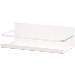 日本山崎实业置物架 磁吸式调料架 珐琅板冰箱吸附 金属厨房收纳