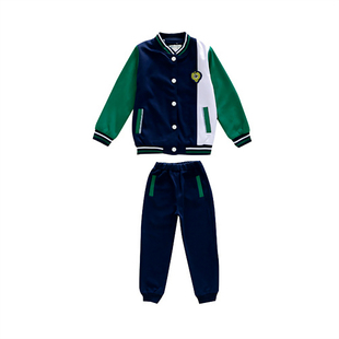儿童校服套装春秋小学生班服春季幼儿园园服夏装运动会T恤三件套