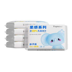 福佑婴儿乳霜纸云柔巾30抽