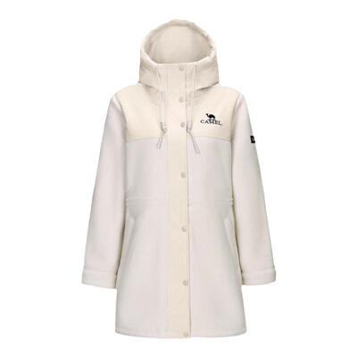 女装加绒外套骆驼中长款羊羔绒