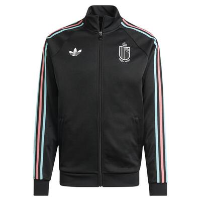 皇贝Adidas阿迪达斯2026世界杯比利时运动休闲复古夹克外套JZ2206