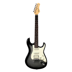 Tagima塔吉玛电吉他TG530pro银黑渐变入门初学者ST正品官方旗舰店