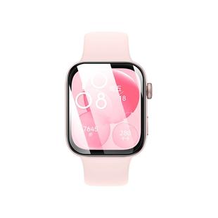 适用华为FIT3手表膜FIT4保护膜WATCHFIT4Pro新款watch贴膜fi3表膜ft3表盘ft4智能运动配件手环屏幕钢化壳一体
