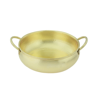 铜火锅纯紫铜加厚铜锅纯铜黄铜火锅盆家用电磁炉燃气专用手工铜锅