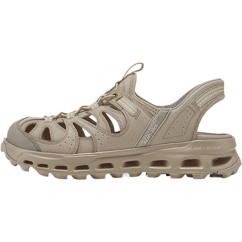 SKECHERS斯凯奇男子OUTDOOR运动休闲凉鞋237473-TAN