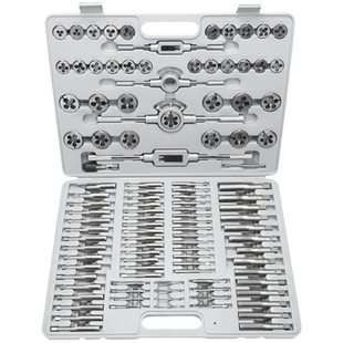 丝锥板牙丝攻组合套装手动套丝工具攻丝钻头开丝器扳手螺纹攻牙器