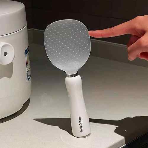 不倒翁饭勺可立式食品级不粘米饭家用饭铲盛饭可站立勺子大饭勺