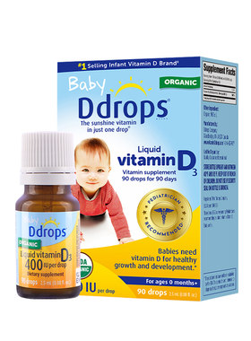 【专利+有机】Ddrops维生素D3