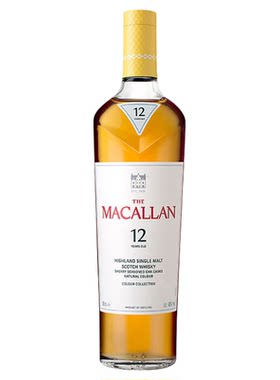 MACALLAN/麦卡伦臻彩12年700ML苏格兰单一麦芽威士忌进口洋酒限定