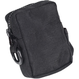 原创帆布收纳包零钱包卡包穿皮带腰包跑步运动迷你挂包休闲户外