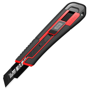 得力美工刀壁纸刀重型全钢加厚不锈钢刀具架刀片切割神器工业批发