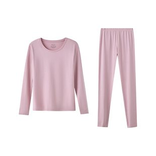 古今秋冬保暖内衣套装女士亲肤贴身舒弹面料轻薄秋衣秋裤