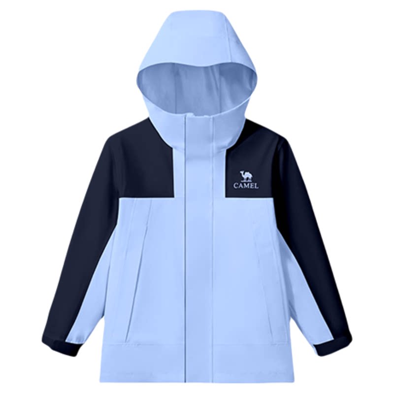 骆驼儿童冲锋衣三合一户外登山服
