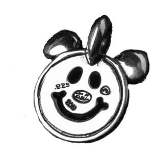 【国内现货】BillWallLeather宝石笑脸吊坠BWL925纯银定制饰品