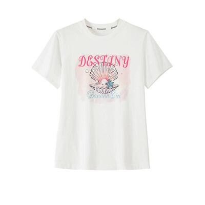 bananacici浪漫度假风短袖T恤