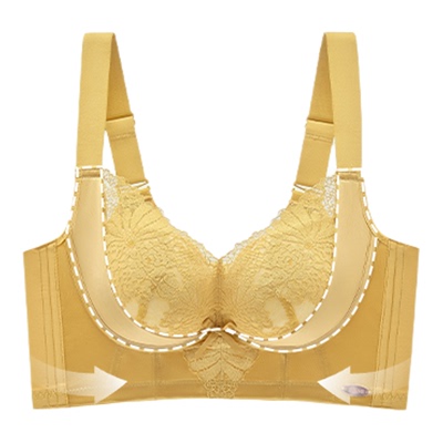 【小胸聚拢显大】不空杯内衣女调整型美背上托收副乳无钢圈文胸罩