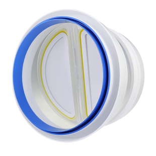 厨房排油烟止逆阀160 180PVC管道阀烟管止回阀水管止烟阀 200PVC