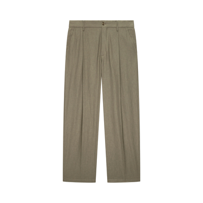 nicerice好饭宽松微锥棉麻长裤