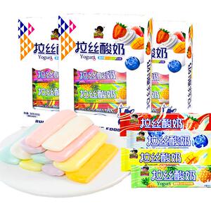 萌小帅拉丝老酸奶糖风味软糖网红