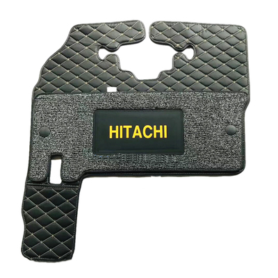 日立挖掘机地板胶脚垫驾驶室地毯