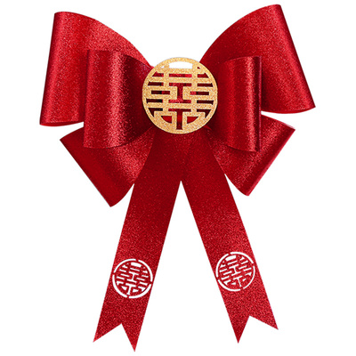 阳台扶手拉花喜庆氛围爆棚