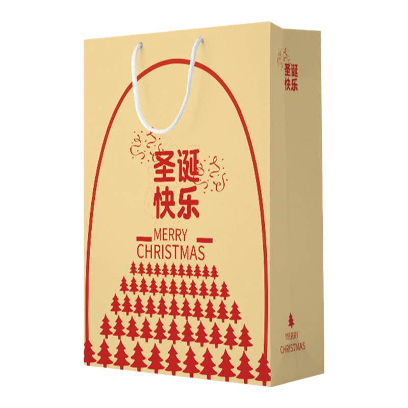 展会白卡纸加厚商务手提袋定制