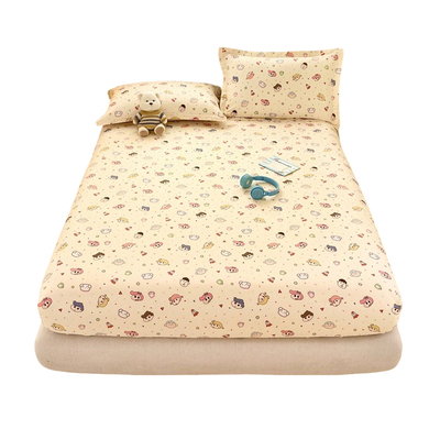 1.35米床笠单件纯棉儿童135x200cm全棉1.2床罩1米35一三五2二5八8