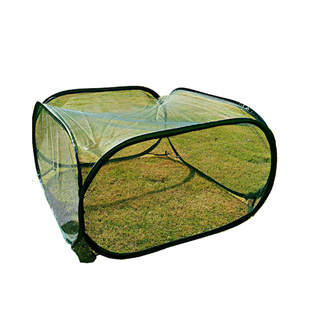 家用蔬菜保护罩阳台多肉防鸟罩植物遮阳种菜防虫网盆栽花棚罩折叠