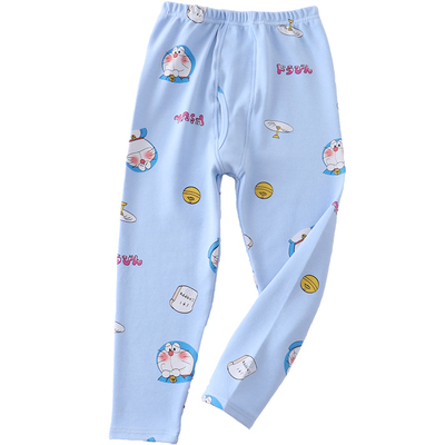 文波男童秋裤加厚保暖莱卡棉冬款