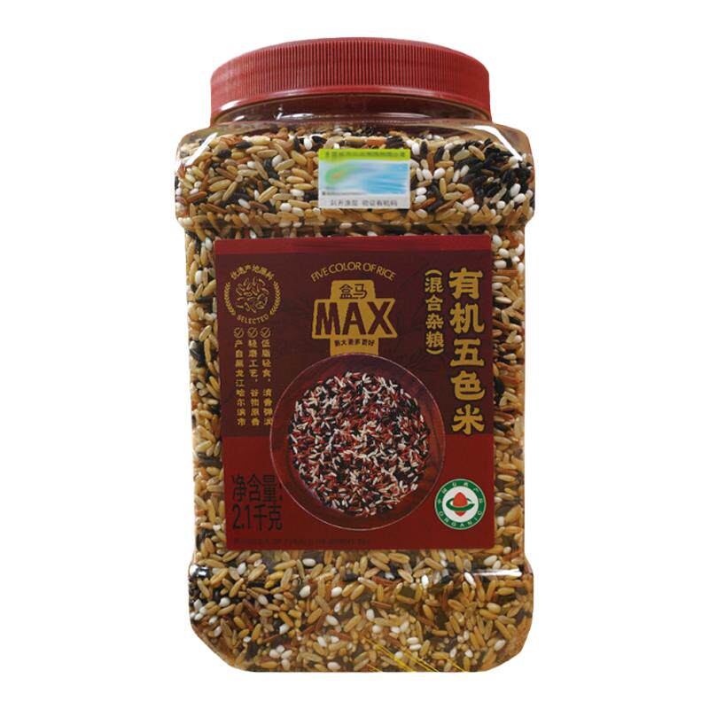 盒马MAX 有机五色米(混合杂粮) 2.1kg