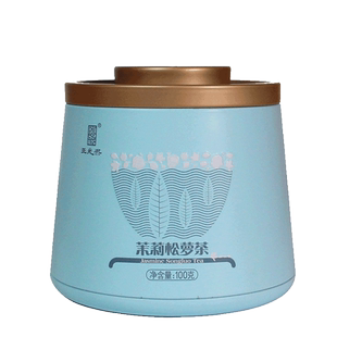 【花香浓郁】茉莉花绿茶王光熙松萝茶窨制横县茉莉花浓香特级99g