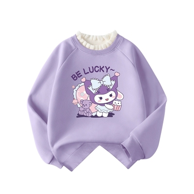 LaChapellekids女童加绒卫衣