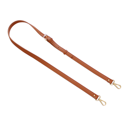 diy斜背拼布二层皮棕色钩针包