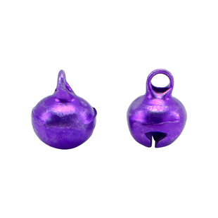 6-14mm儿童彩色小铃铛挂件配件手工diy圣诞装饰品材料手链串珠