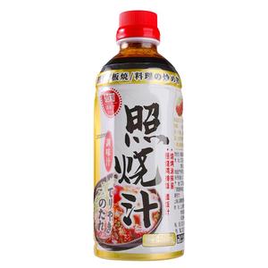 九州诏和日式照烧汁章鱼小丸子鳗鱼酱汁500ml烧烤肉鸡排 调味品