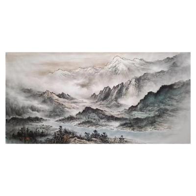 19年老店定制山水画纯手绘国画